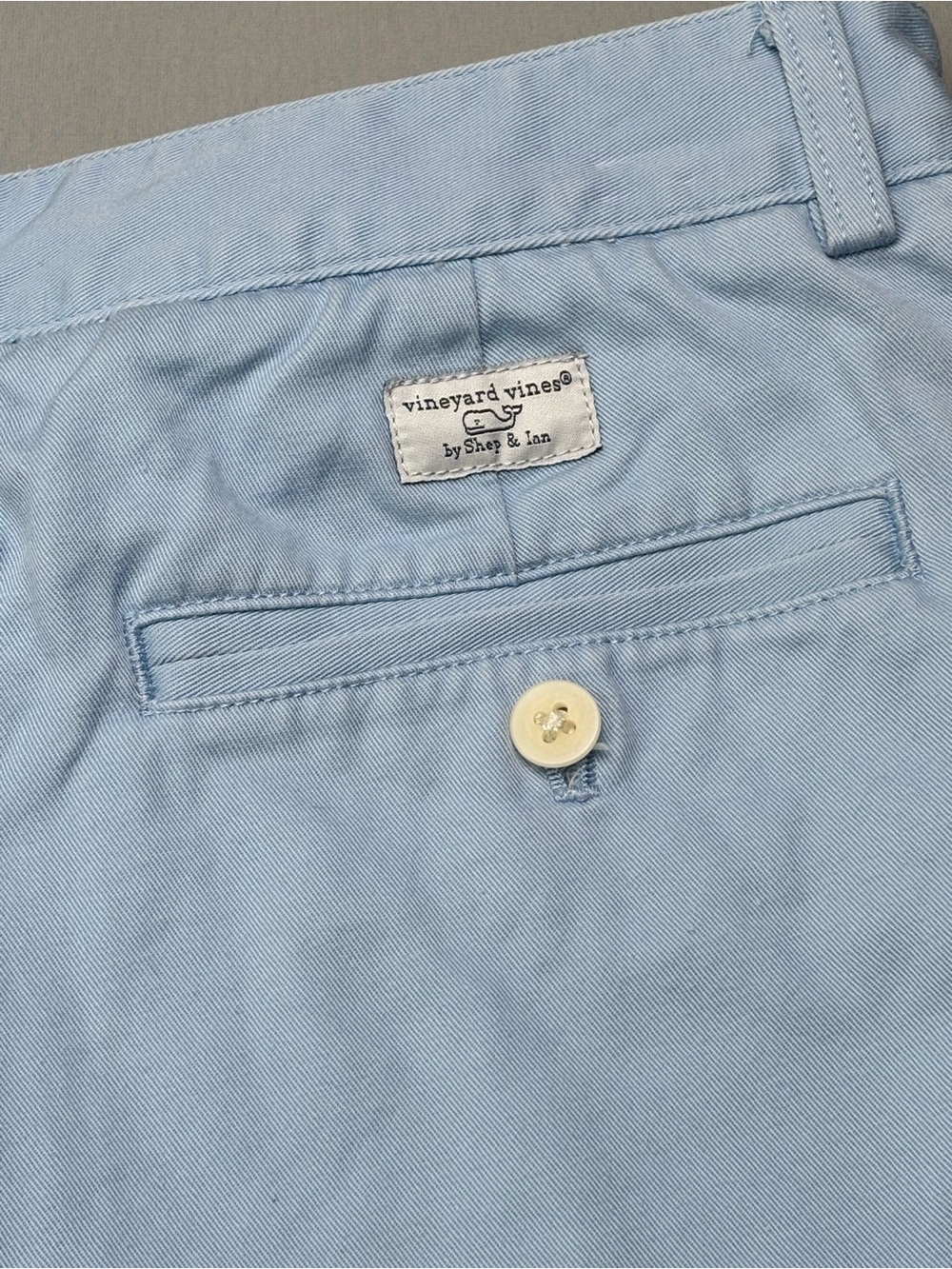 VIneyard Vines Men's 32 Light Blue Casual Chino Shorts - Picture 7 of 8